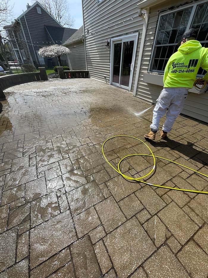 power washing by Trucoat Painting Plus